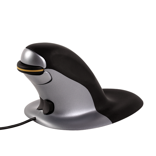 Penguin® Ambidextrous Vertical Mouse – Medium Wired